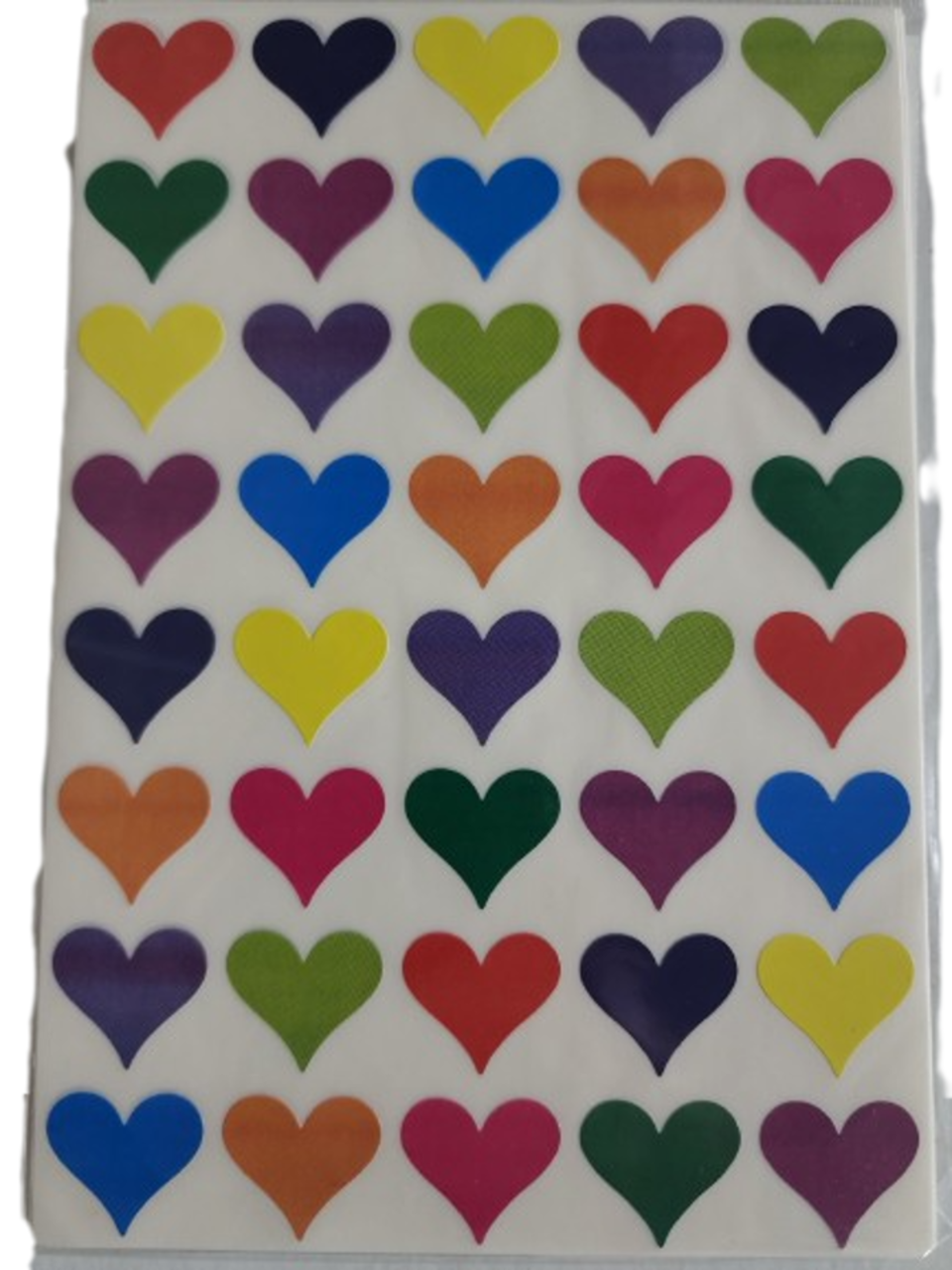 Assorted Color Heart Stickers 3/4" – 400 Count | Classroom Reward & Craft Stickers